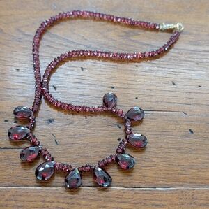 Beautiful  Garnet Necklace